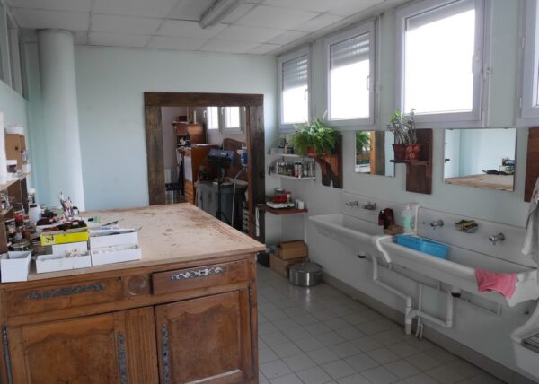 Espace teinture - salle de formation
