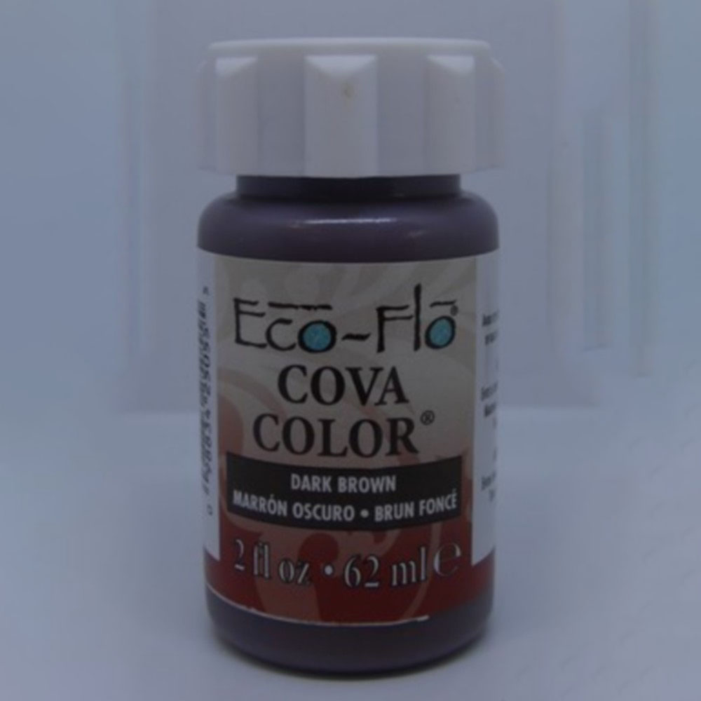 Peinture opaque à base d'eau - MARRON FONCE - Cova Color