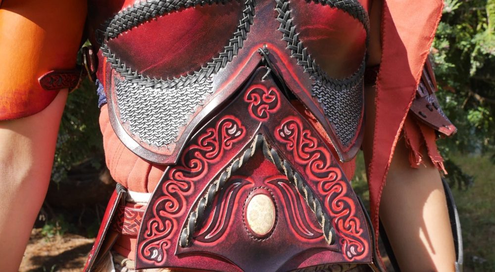 Armure fantastique pour femme