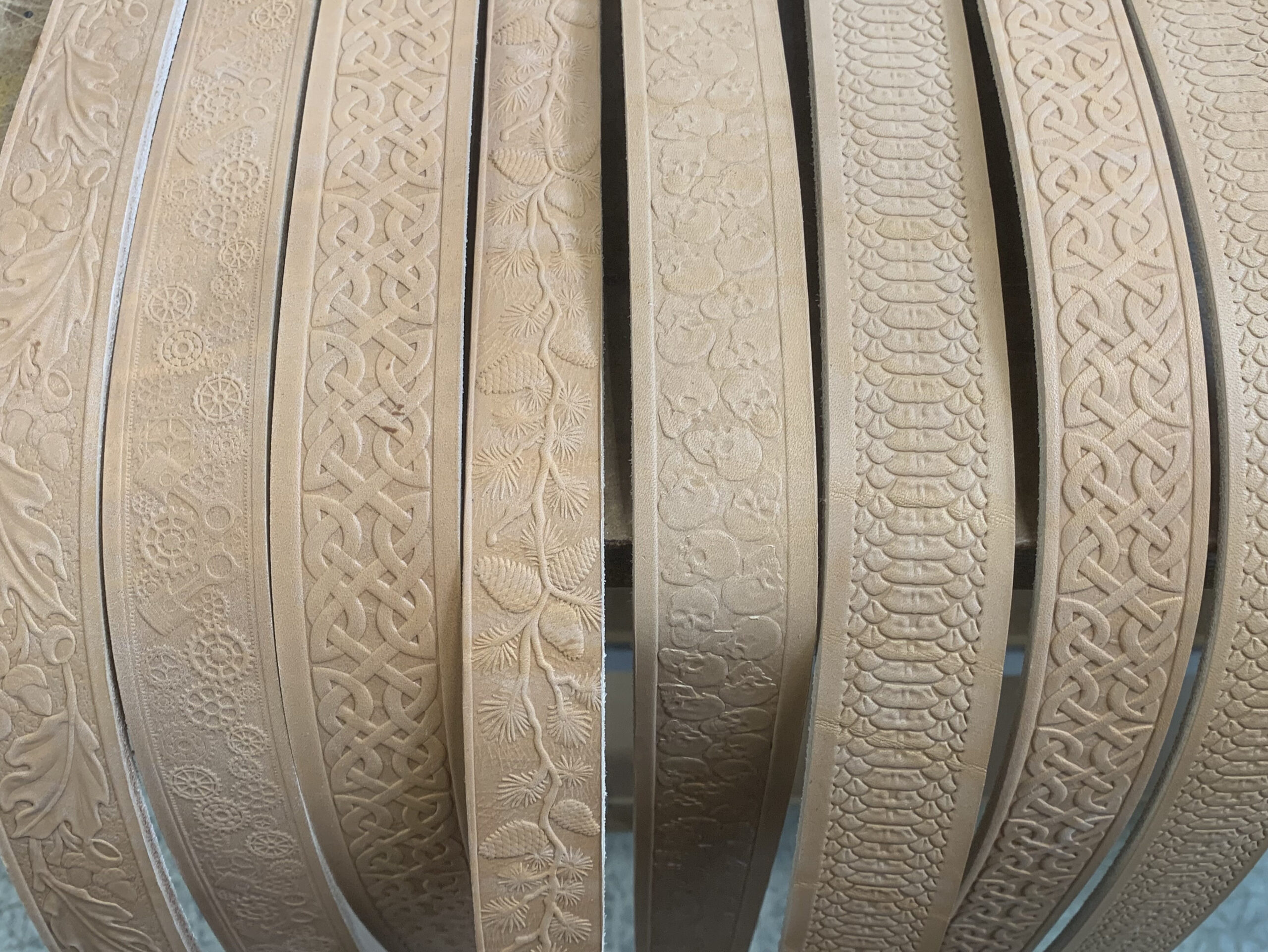 Bande naturel embossée - 1,8 m – Image 4