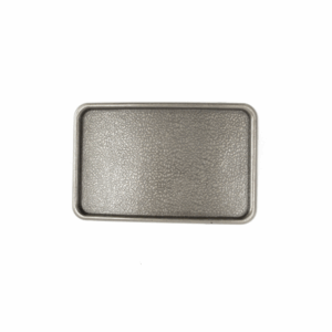 Boucle plaque vierge – Vieil Argent – 40 mm – 11738-07
