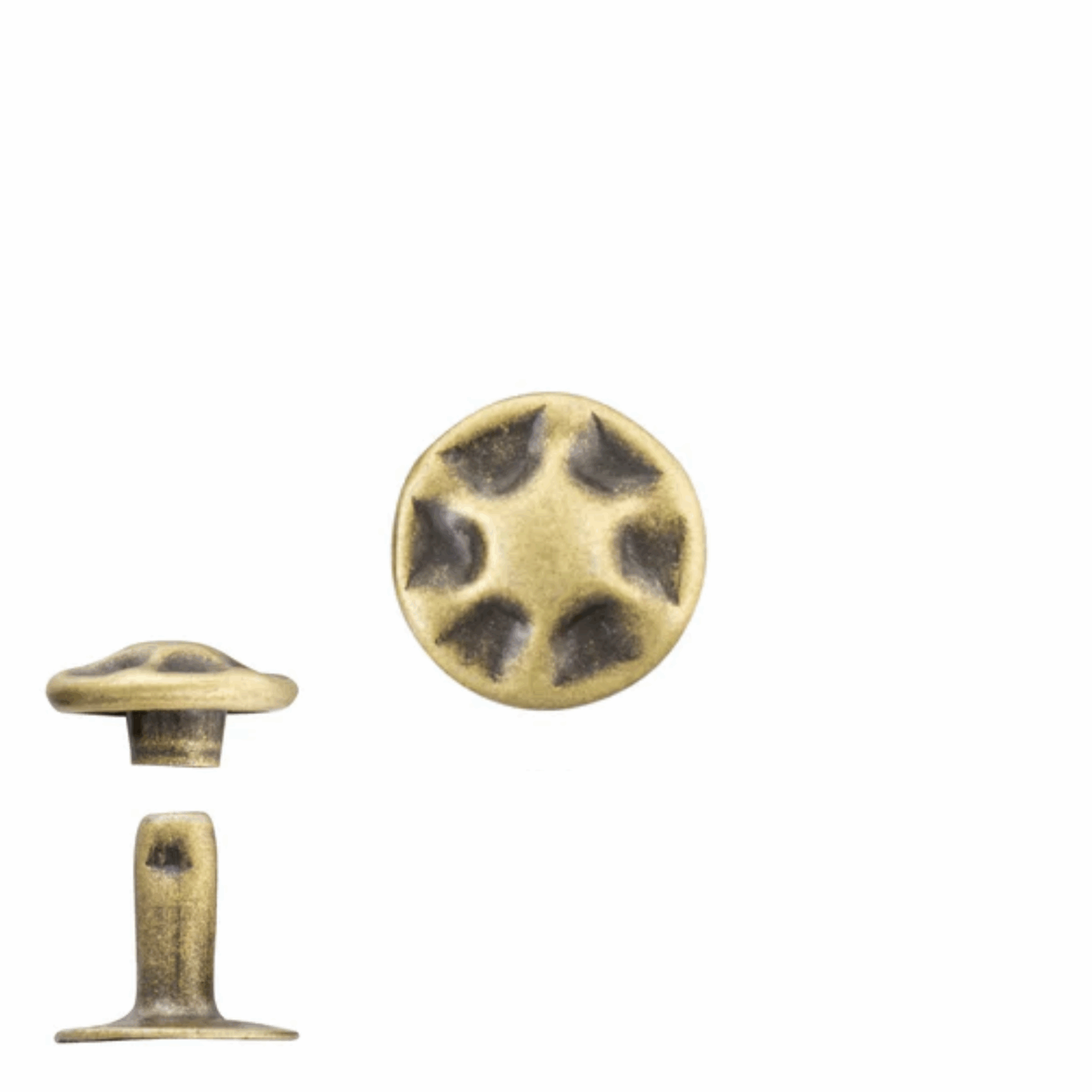 Rivets vintages tailles moyennes pour cuir – Tandy Leather