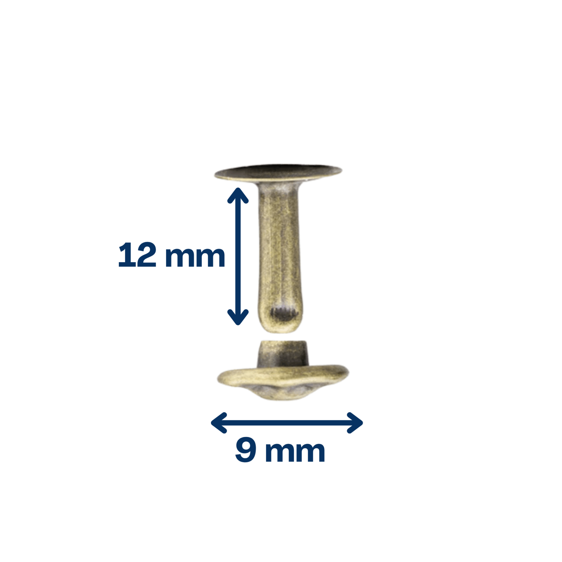 Grands rivets vintages pour cuir – Tandy Leather