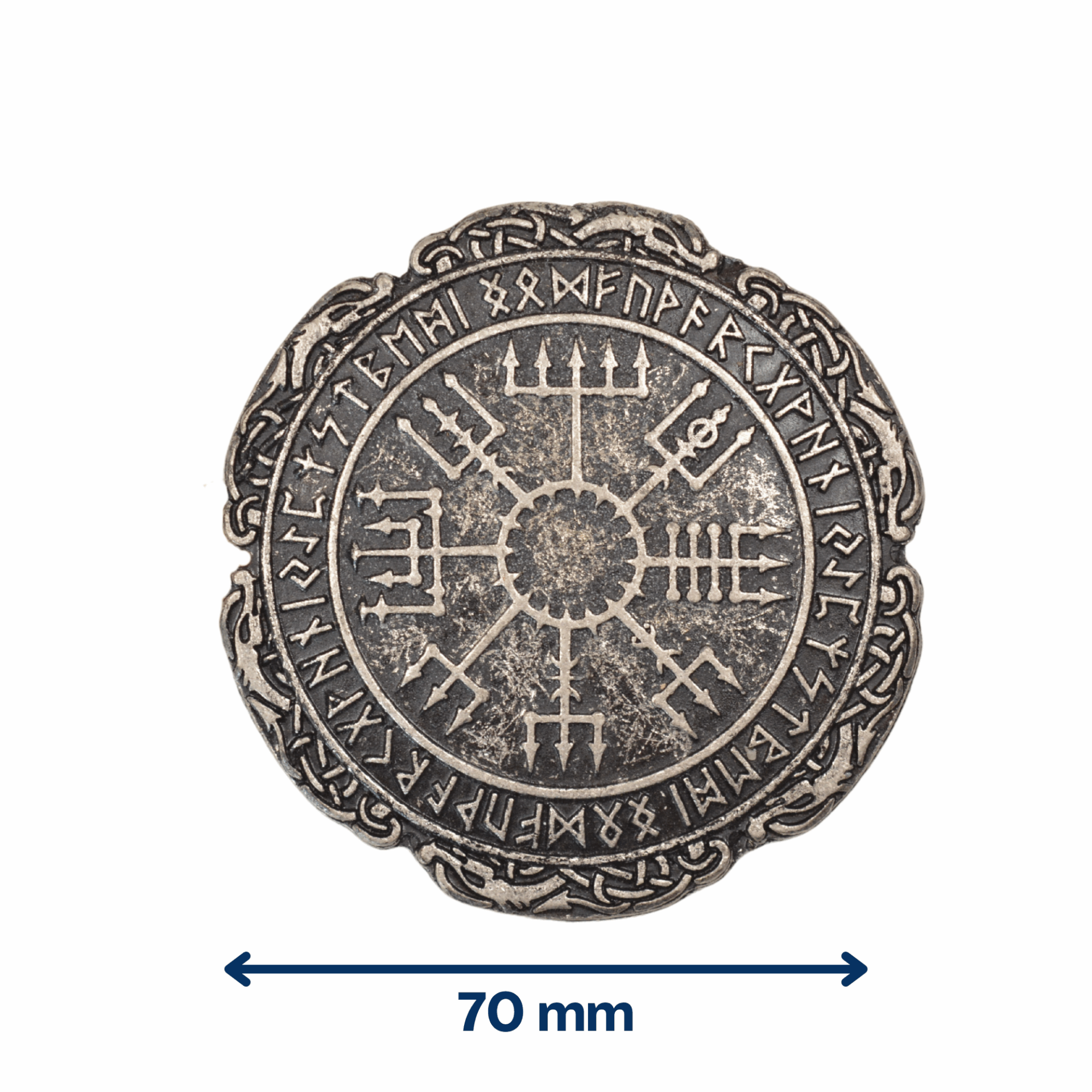 Rune Vegvisir – Vieil argent