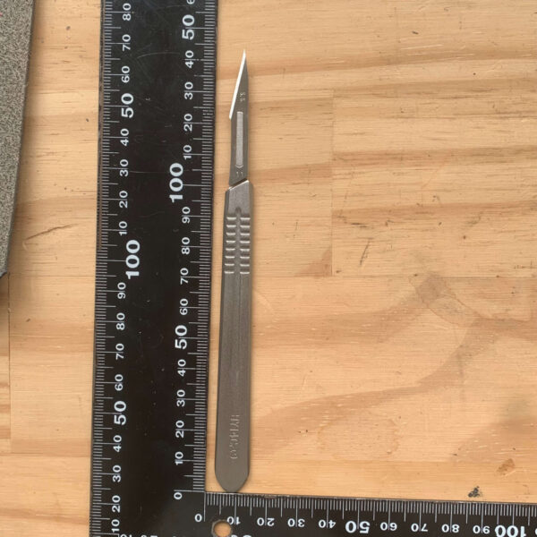 Scalpel à lame droite – Image 3