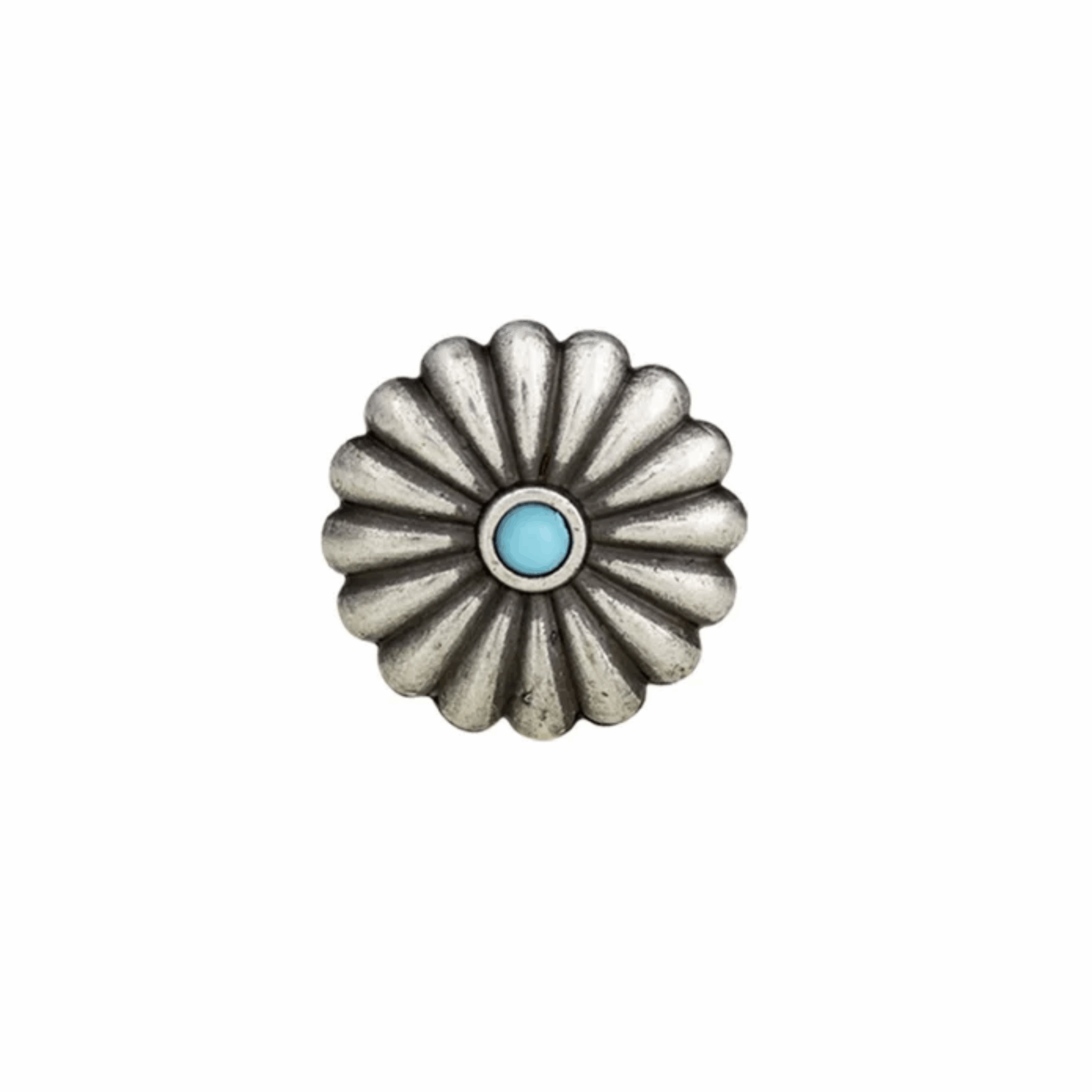 Concho turquoise 25 mm