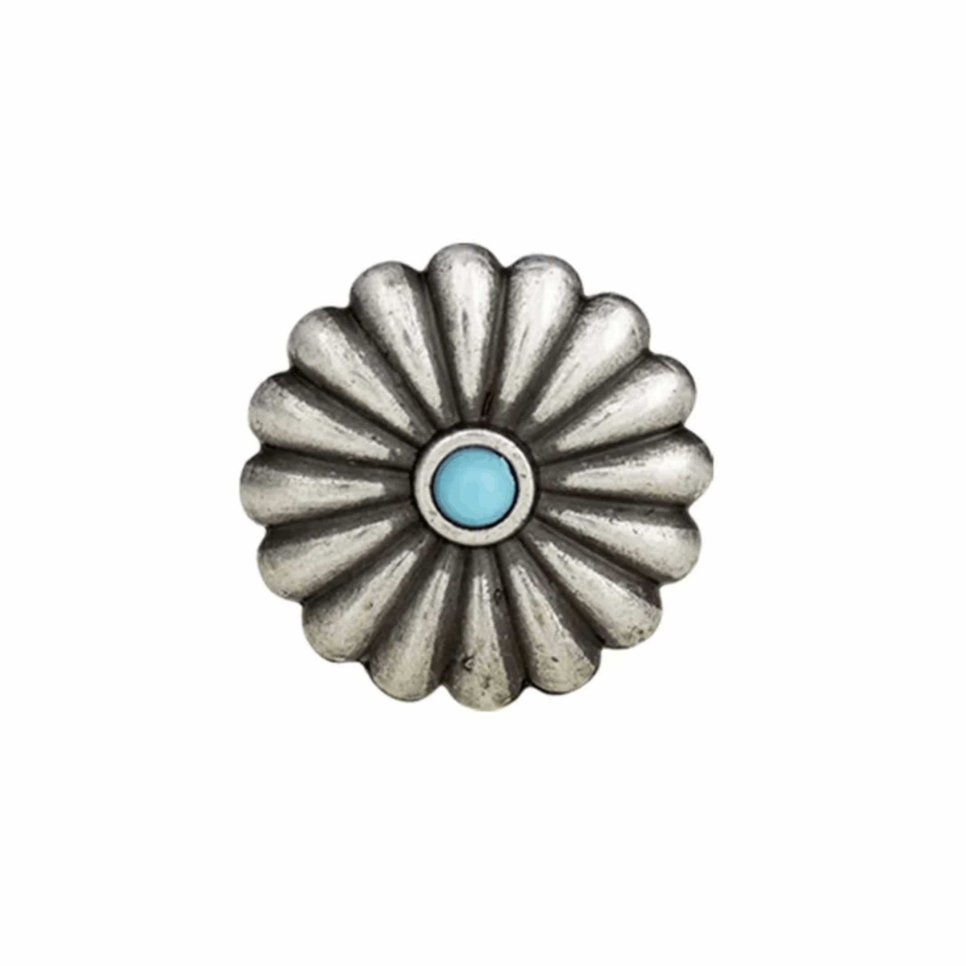 Concho turquoise 32 mm