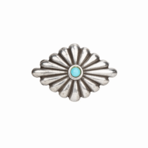 Concho turquoise diamant