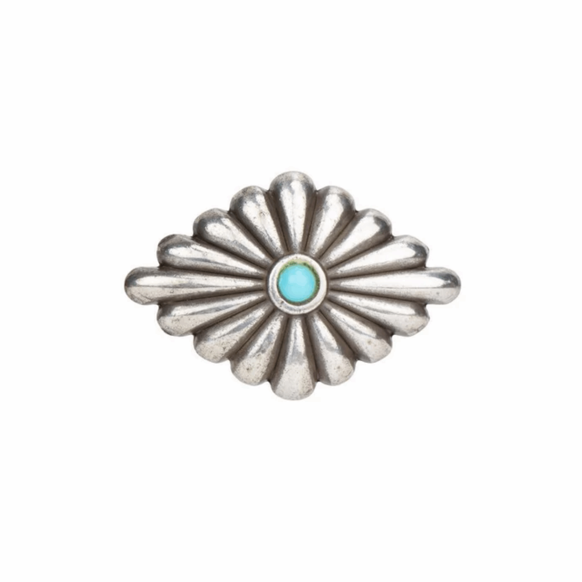 Concho turquoise diamant