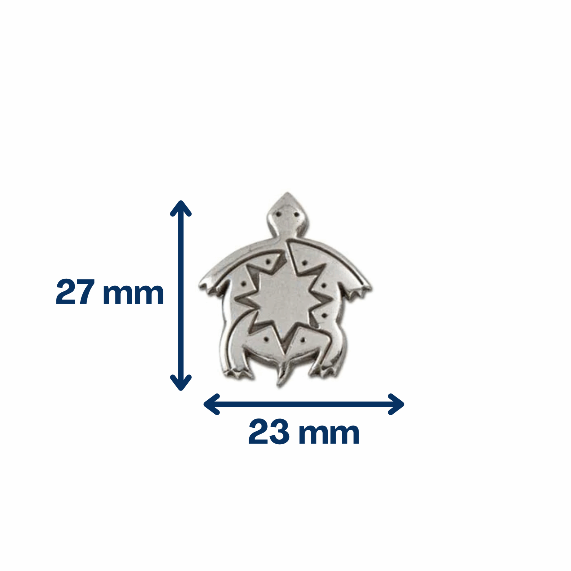 Concho tortue tribale