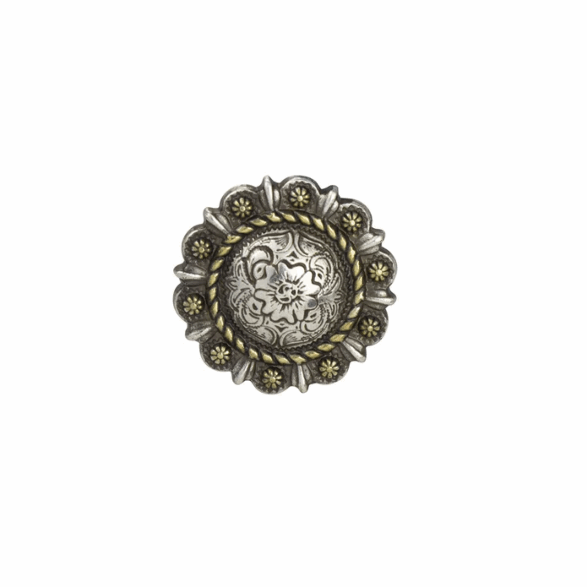 Concho “braie cordée” 26 mm