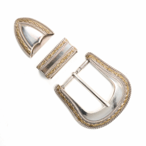 Set Boucle “Ange de feu” – Nickel – 35 mm – 7895-10 – Tandy Leather