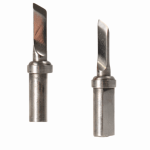 Lame acier fine biseautée pour swivel