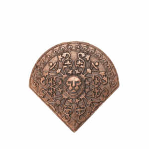 Rivet d’angle Coeur de Lion vieux cuivre