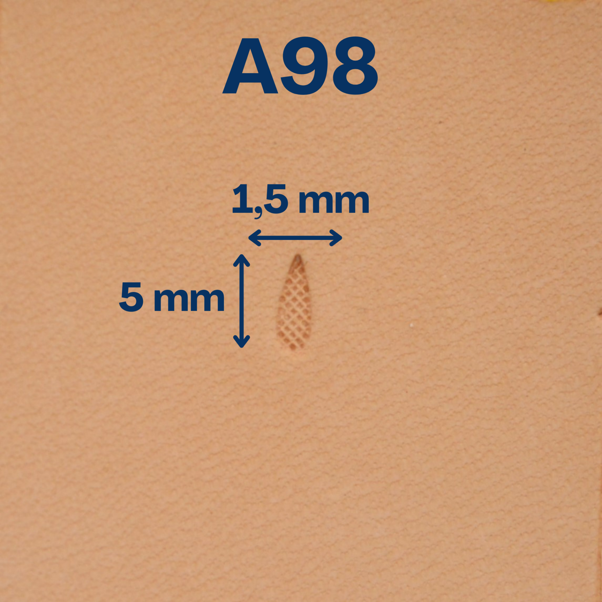 Matoir de fond A98 de type "sable" – Image 3