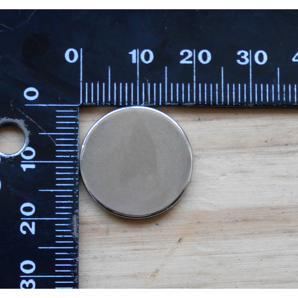 Aimants ronds - maroquinerie D020-02 en néodyme – Image 2