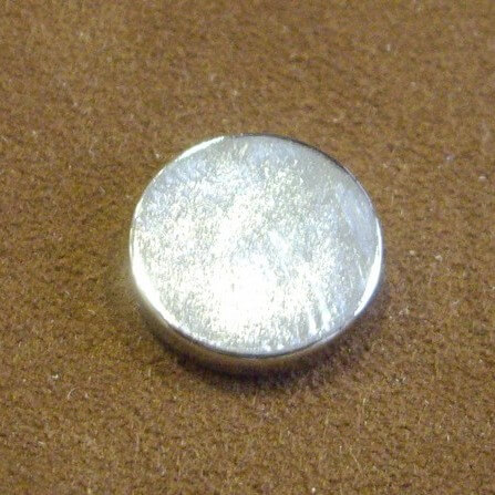 Aimants ronds - maroquinerie D10-02 en néodyme