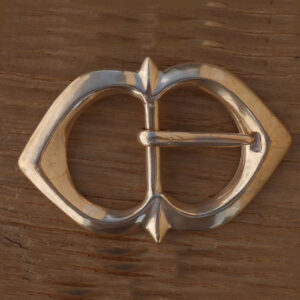 Boucle double cœur bronze IV