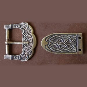 Boucle et bout de ceinture viking Gokstad