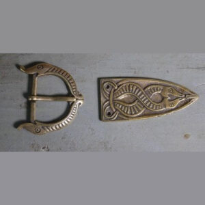 Boucle et bout de ceinture viking sleipnir 2