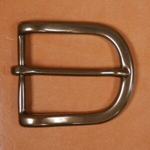 Boucle laiton massif finition vieux laiton 35 mm BP0033/35VLP