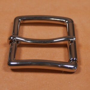 Boucle à rouleau laiton massif finition nickel 35 mm MB0903