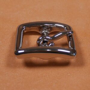 Boucle laiton massif finition nickel 20 mm MB1963D/20NP