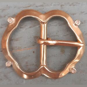 Boucle médiévale bronze