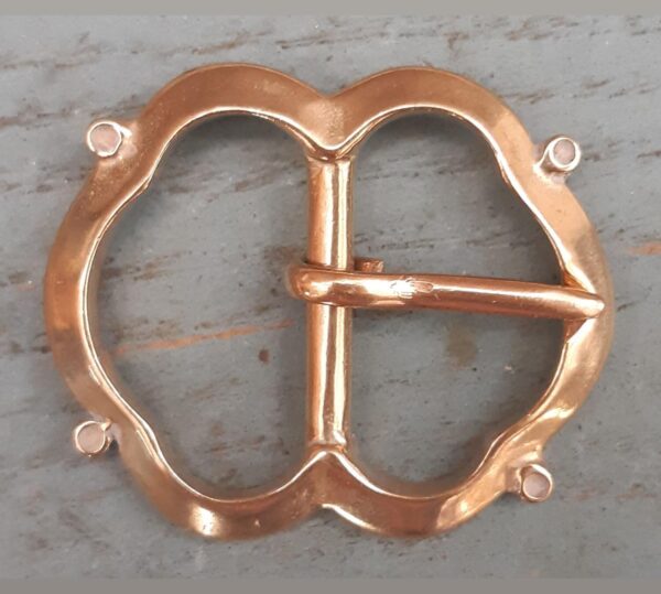Boucle médiévale bronze