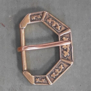 Boucle médiévale bronze Salzbourg – 20 mm