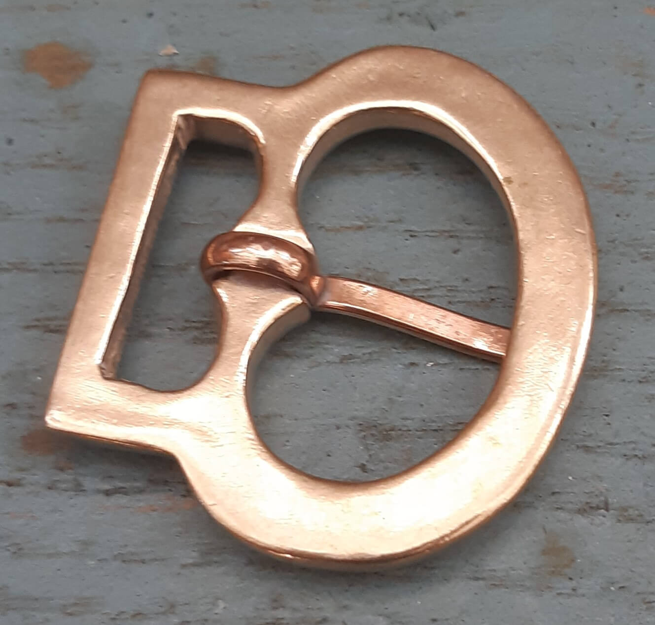 Boucle médiévale bronze XIV/XV – Image 4