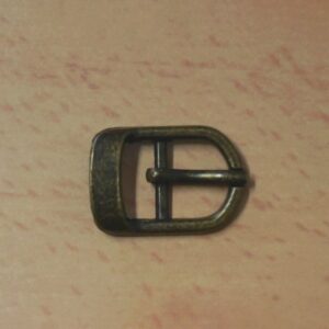 Boucle laiton vieilli 10 mm