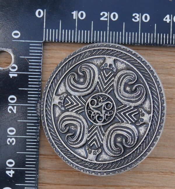 Bouclier celtique argent – Image 3