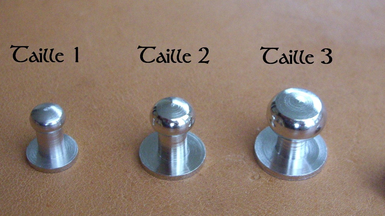 Bouton de col nickel Taille 2 – Image 3