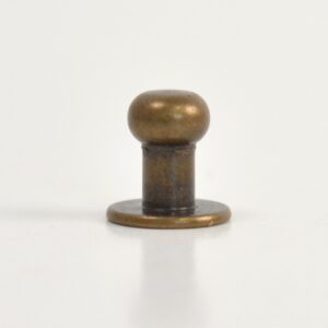 Bouton de col vieux laiton Taille 2