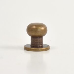 Bouton de col vieux laiton Taille 3