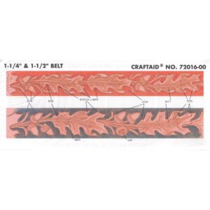 Calque pour le transfert de motifs – feuilles de chênes