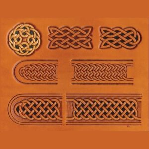 Calque pour le transfert de motifs celtiques (ceintures et boucles celtes)