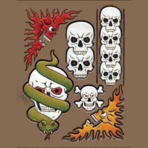 Calque pour le transfert de motifs – Cranes