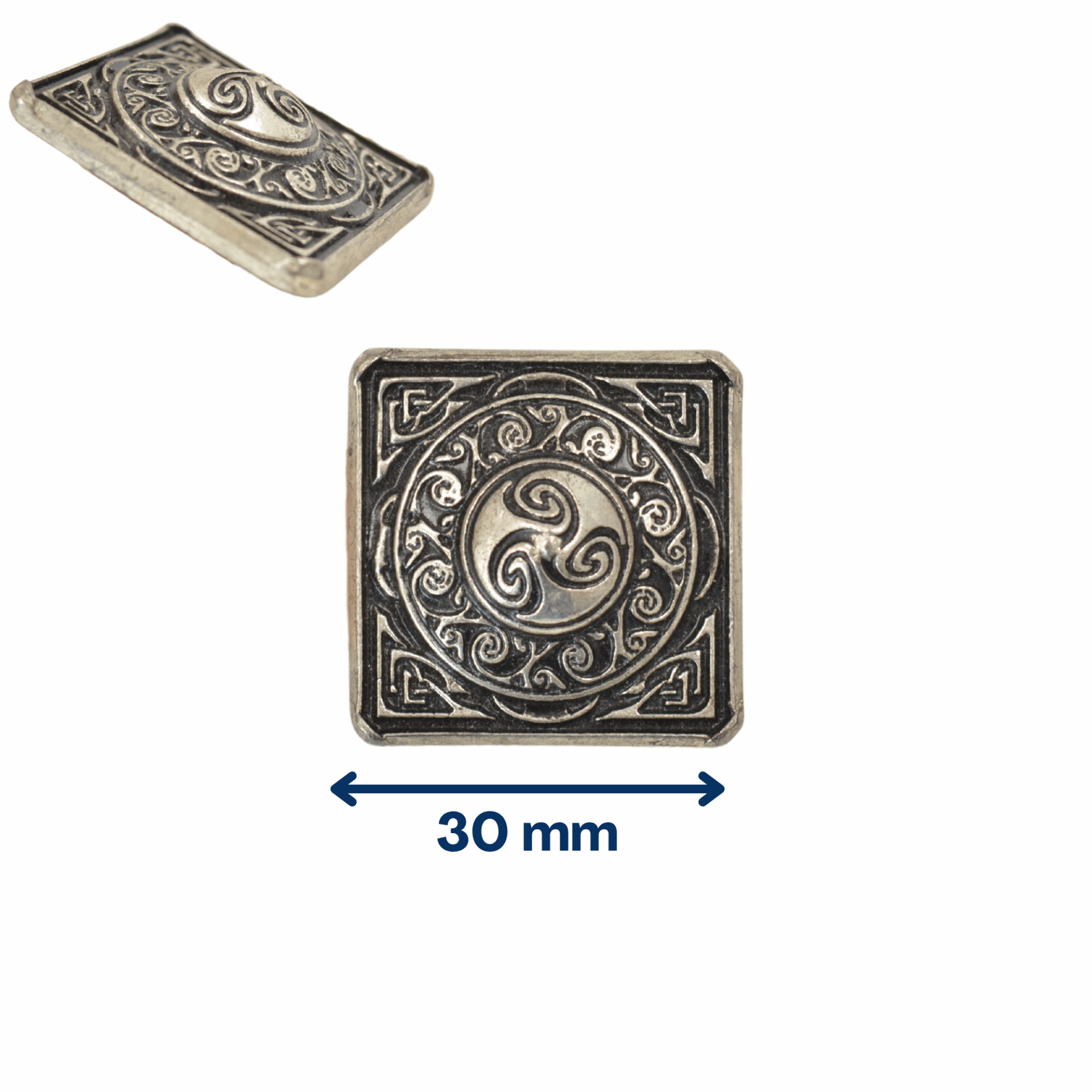 Carré celtique argent