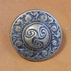 Cercle celtic vieux laiton