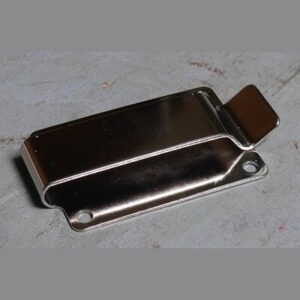 Clip de ceinture large nickel