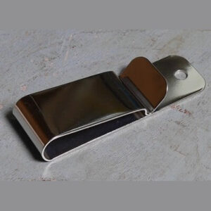 Clip de ceinture moyen nickel