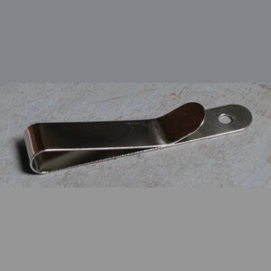 Clip de ceinture fin nickel