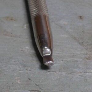 Coarse Teardrop n°1 – Matoir de fond type “sable”