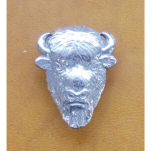 Concho tête de bison