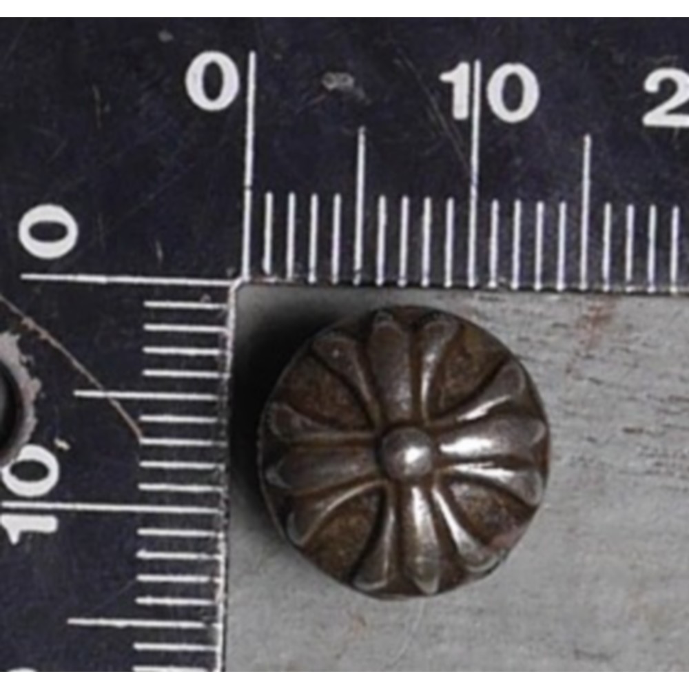 Concho croix 12 mm – Image 4