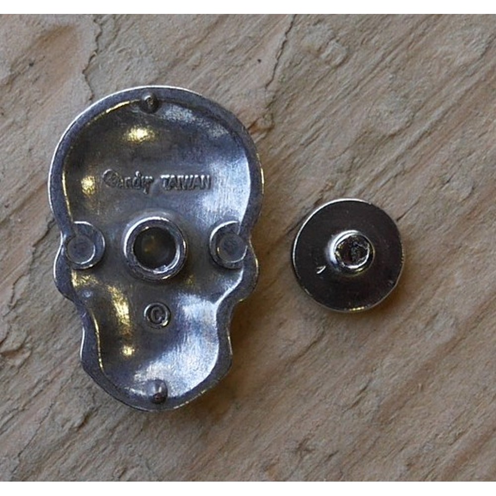 Concho pour cuir tête de mort mexicaine – Image 3