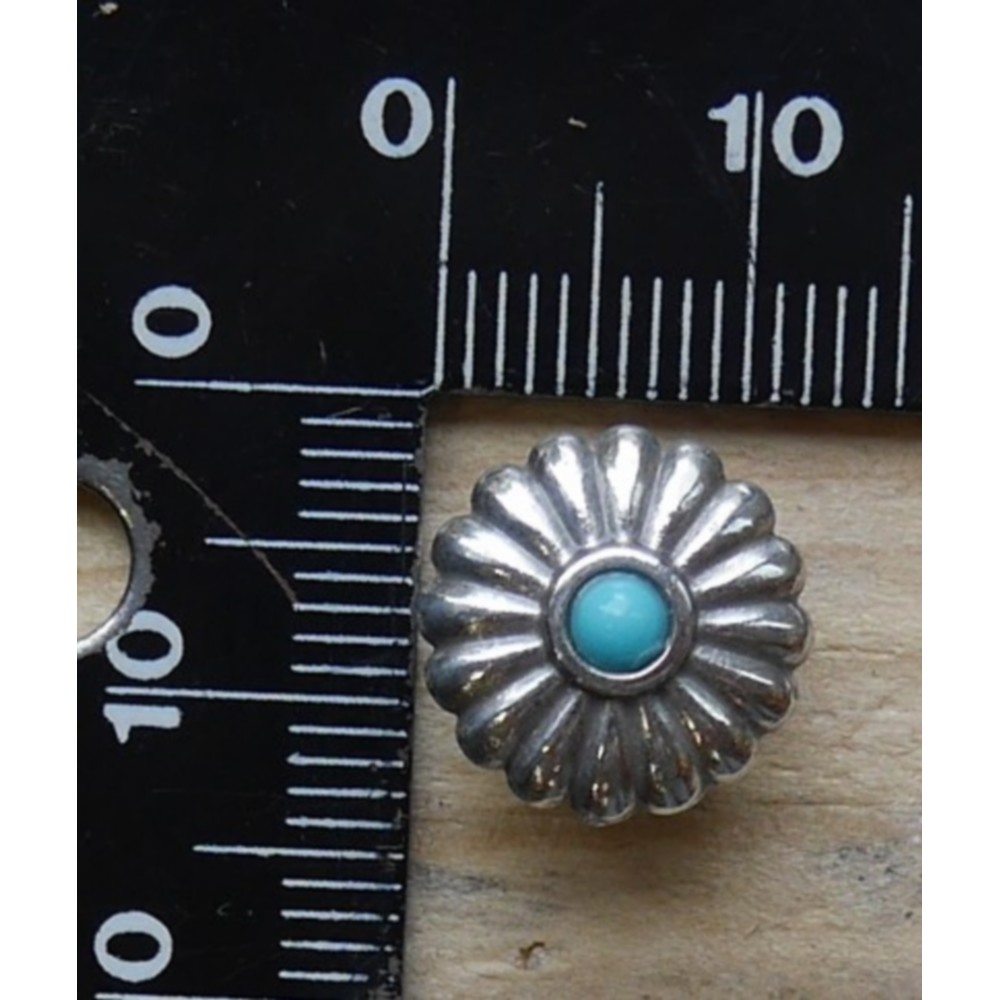 Concho turquoise 13 mm – Image 3