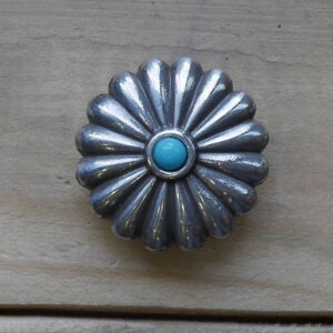 Concho turquoise 25 mm